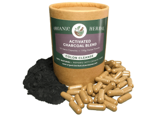 Activated Charcoal Herbal Colon Cleanse 150g