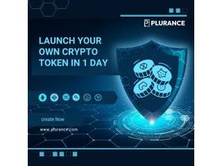 Create your crypto token in just 1 day with our services