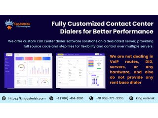 Fully Customized Contact Center Dialer Solutions-KingAsterisk