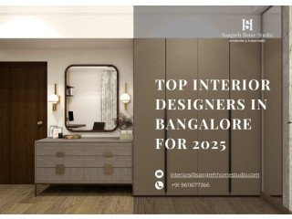 Top Interior Designers in Bangalore for 2025: Sangreh Home Studio