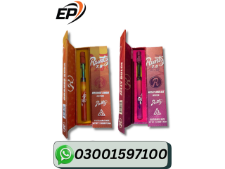 RUNTZ 1.5g Delta 8 Disposable Vape Pens (1500 mg) In Sargodha/03001597100