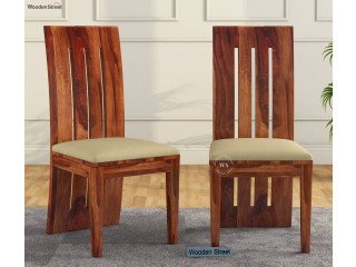 Foldable Wooden Dining Chair Ideal for Compact Dining Spaces