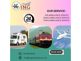 Get the best service by King train Ambulance service in Jabalpur without any delay