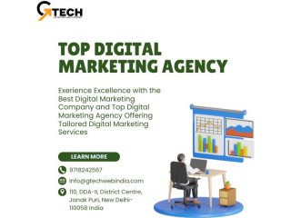 Top Digital Marketing Agency for Smart Brands Try Gtechwebindia Today