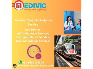 Medivic Makes Sure Efficiency Laid at the Time of Shifting in Lucknow in a Train Ambulance