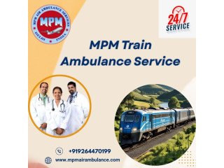 MPM Train Ambulance in Raipur provides experienced medical transportation