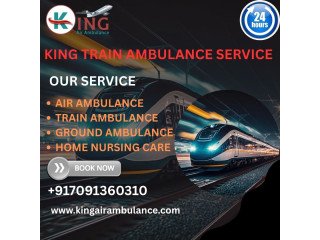 King Offers travel regarding Better Conditions in Gorakhpur in a Train Ambulance