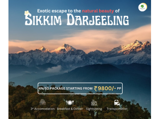 Discover Himalayan Splendor: Darjeeling Gangtok Tour Package Unveiled