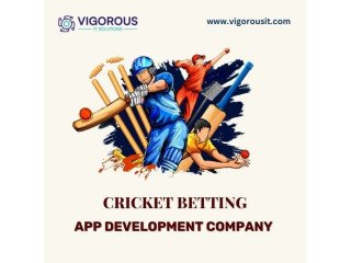 Cricket  Betting App Development Company