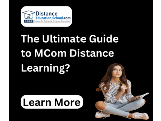 MCom Distance Learning
