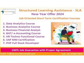 Microsoft  Data Analyst Training Course, Delhi, Faridabad, Gurgaon, 100% Placement[Grow Skill in '24] - SLA Analytics
