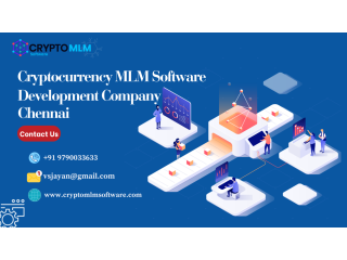 Cryptocurrency MLM Software Development company Chennai