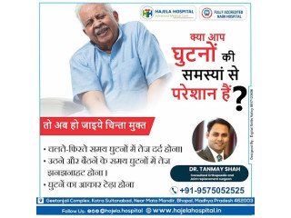 Best Orthopedic and joint Replacement surgeon In Bhopal - Dr. Tanmay Shah