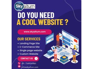 Get a High-Quality Website with Skyaltum, Best Web design company in Bangalore