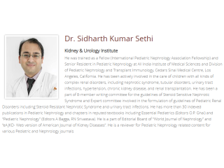 Paediatric Nephrologist In Delhi