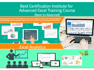MS Excel Course in Delhi, with Free Python by SLA Consultants Institute in Delhi, NCR, 100% Placement, Holi Offer 2024,