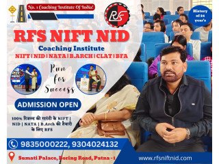 NID Coaching in Patna  RFS NIFT NID