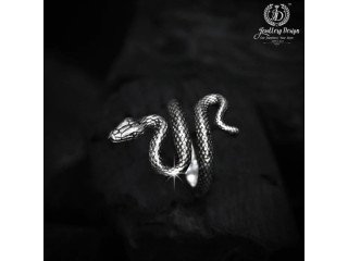 Buy Silver Snake Ring Online | Jewllery Design