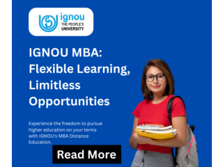 MBA Distance From IGNOU