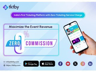 Keep More Profits: Tktby's Fee-Free Ticketing Platform