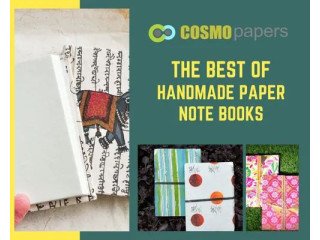 Cosmopapers: Art of Handmade Paper Notebooks