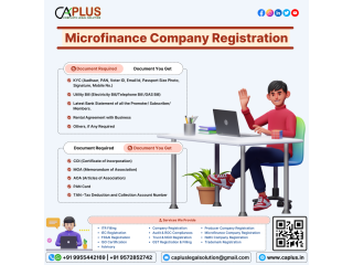 Best Microfinance Registration Company in Bihar