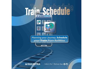How to Check Local Train Time Table with RailMitra