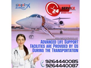 Use the Top and Fast Rescue System by Angel Air Ambulance Service in Gorakhpur