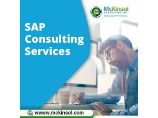 Sap consulting services in USA