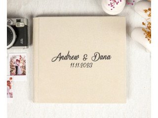 Wedding Canvas With Date and Names