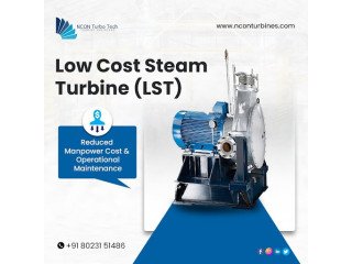 Efficient Low Pressure Steam Turbine Solutions for Industries | Nconturbines