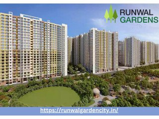 Runwal Garden City Dombivli 1 2 & 3 BHK Flats Kalyan Shilphata Road