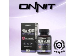 ONNIT New Mood - Occasional Stress Relief, Sleep and Mood Support Supplement, (30 Count)