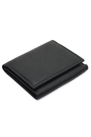 mens-rfid-blocking-real-leather-black-trifold-wallet-credit-card-id-holder-185-big-0