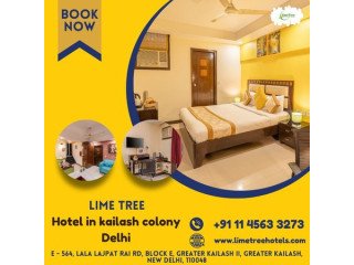 Discover the Hidden Gems: Hotels in Kailash Colony, Delhi