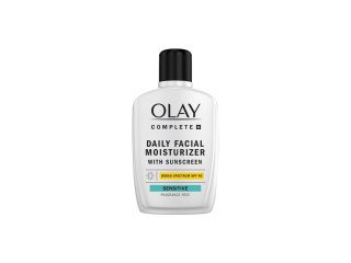Olay Complete+ Daily Facial Moisturizer with Sunscreen SPF 40, Fragrance-Free, 6 FL OZ, Broad Spectrum Sunscreen for Sensitive Skin