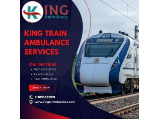 Avail highly skilled and trained medical technicians from King Train Ambulance services in Allahabad