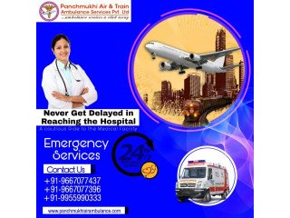 Hire Hospital Like Air and Train Ambulance Services in Bilaspur By Panchmukhi