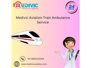 Medivic Aviation Train Ambulance Provides Easy Relocation in Delhi