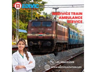 Medivic Aviation Train Ambulance Provides Shifting For Sick Patients in Jamshedpur