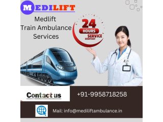 Medilift Train Ambulance in Jamshedpur Provide Excellent Service at a Low Cost