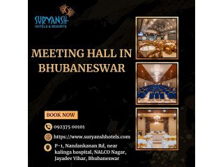 Meeting Hall in Bhubaneswar || Suryansh Hotel & Resort