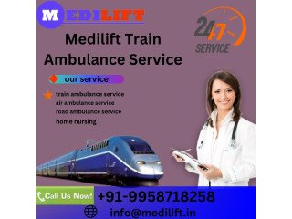 Get Medilift Train Ambulance Service in Chennai