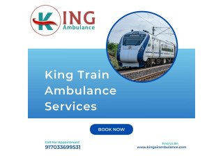 For the highest level of care always choose King Train Ambulance in Guwahati