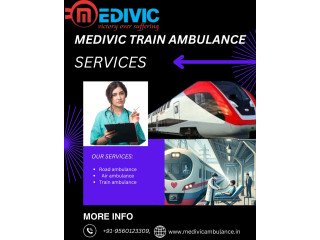 Medivic Train Ambulance in Raipur Designed to Handle Any Critical Relocation
