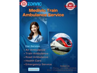 Book Medivic Train Ambulance with the best medicines and equipment in Patna