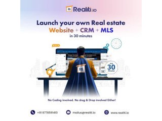 Real Estate Websites with Built-in CRM & Leads!