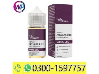 Erth Welness Erth Hemp Grape Candy CBD Vape Juice 500mg - 1000mg In Hderabad 03001597757