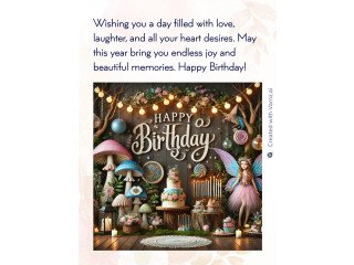 Create Magical Birthday Cards with AI Instantly!