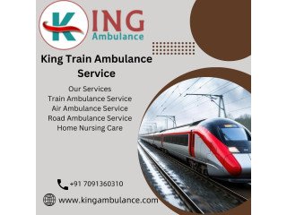 King Train Ambulance Service in lucknow can handle any Emergency Transfer